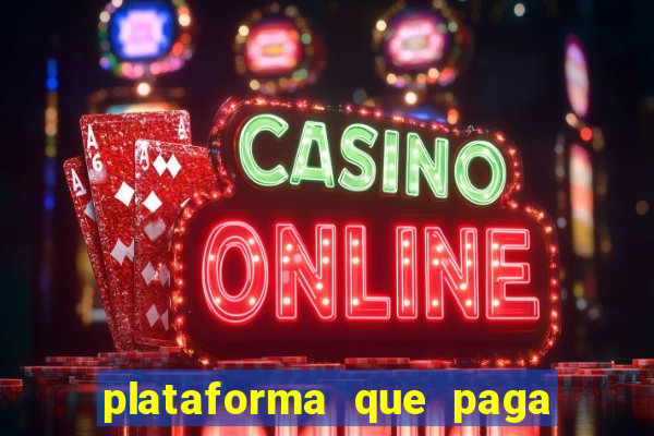 plataforma que paga no cadastro fortune tiger